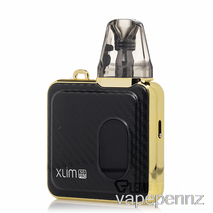 OXVA XLIM SQ Pro 30W Pod System Gold Carbon VAPE NZ
